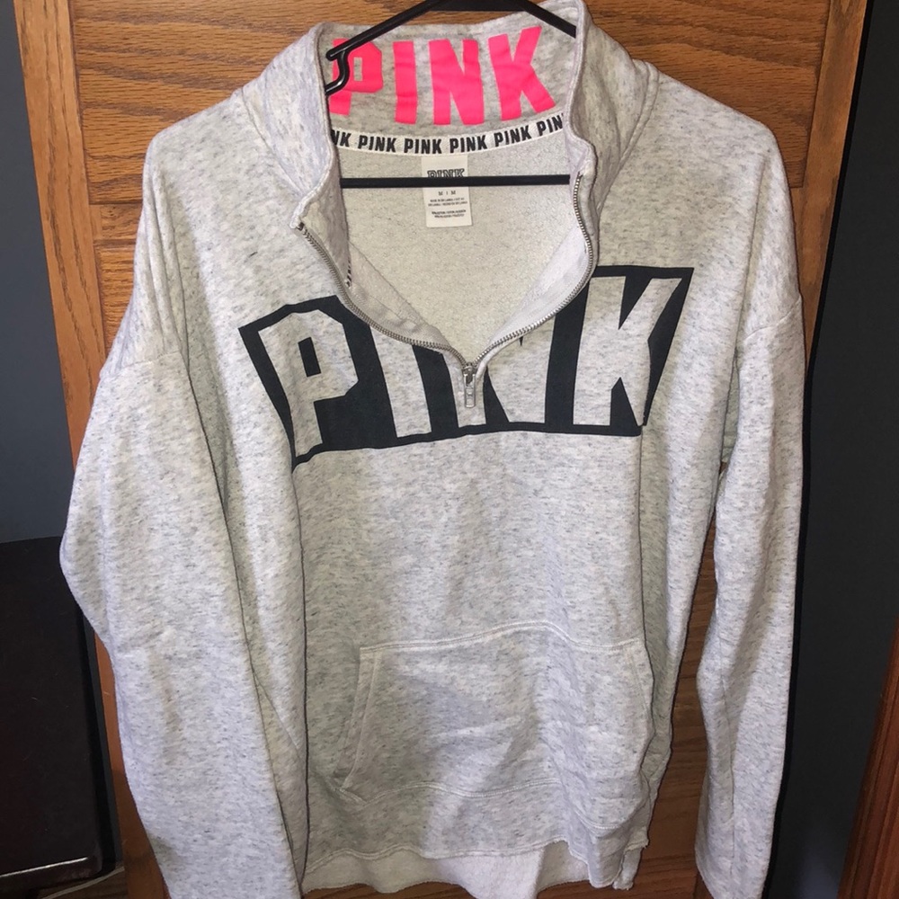 PINK Victoria Secret Pullover Quarter Zip